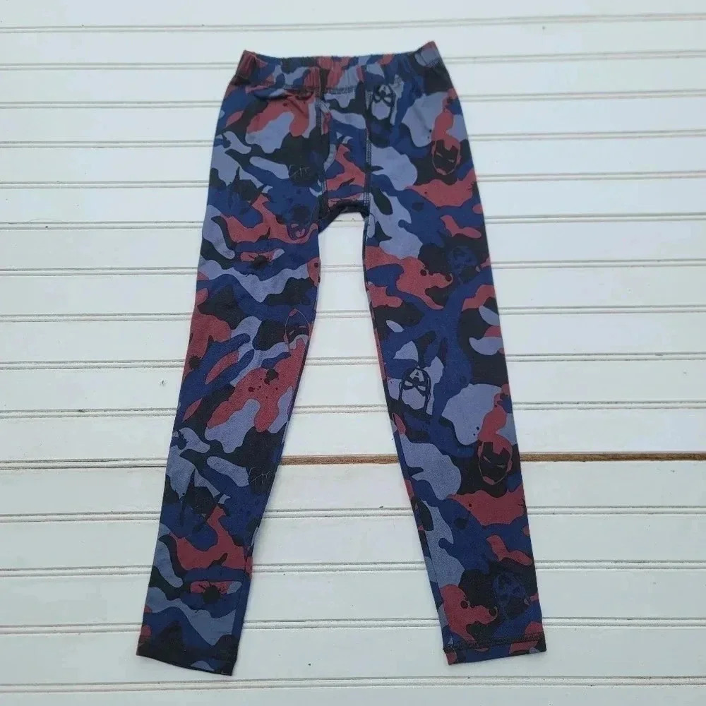 Marvel Boys Climate Right Sleepwear Pants Iron Man Blue Red Stretch Size S